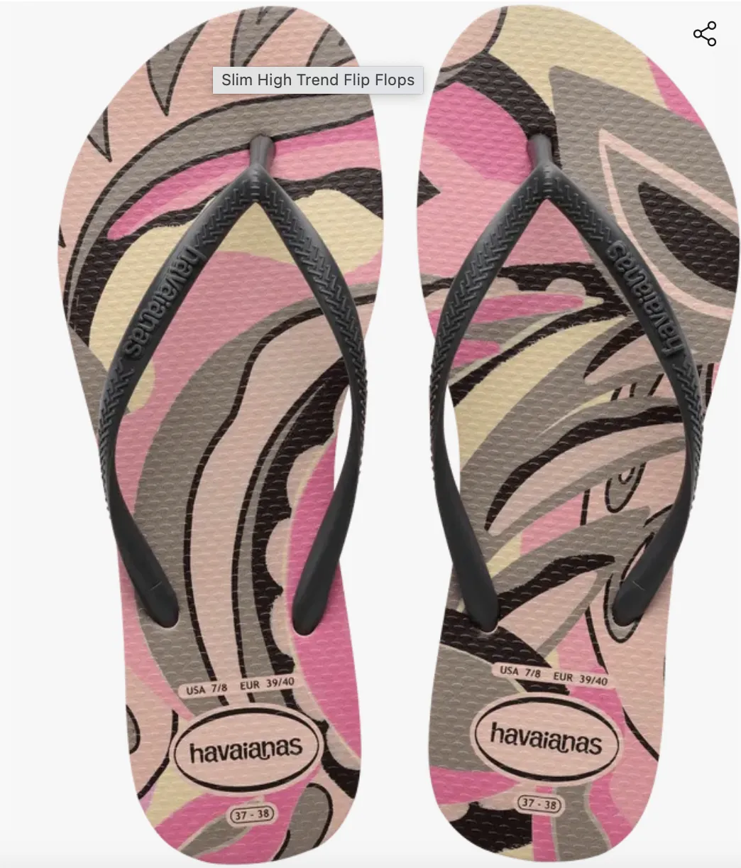 4149519 - Slim High Trend Flip Flops