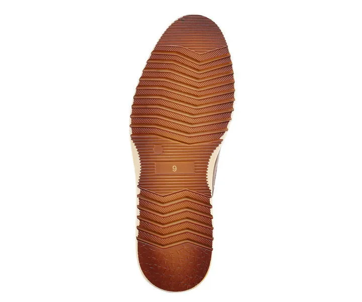 Amali Clyde Hybrid Slip On Shoes Men’s Vegan Leather Cognac