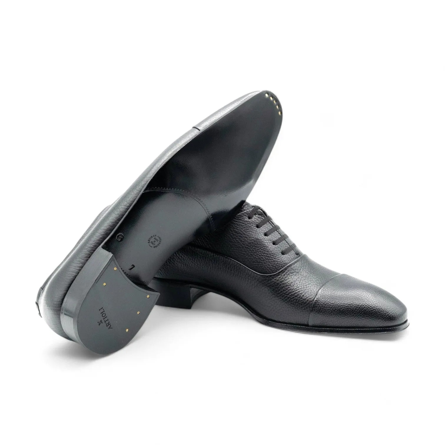 Artioli Adamo Men's Shoes Calf-Skin Leather Classic Oxfords (ART1060)