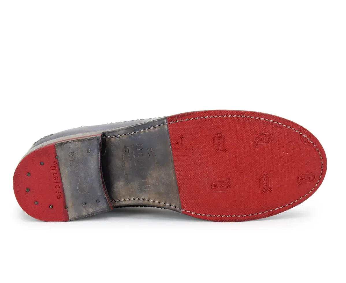 Bedstu Leather Lace Up Oxford Lita K in Alkaline