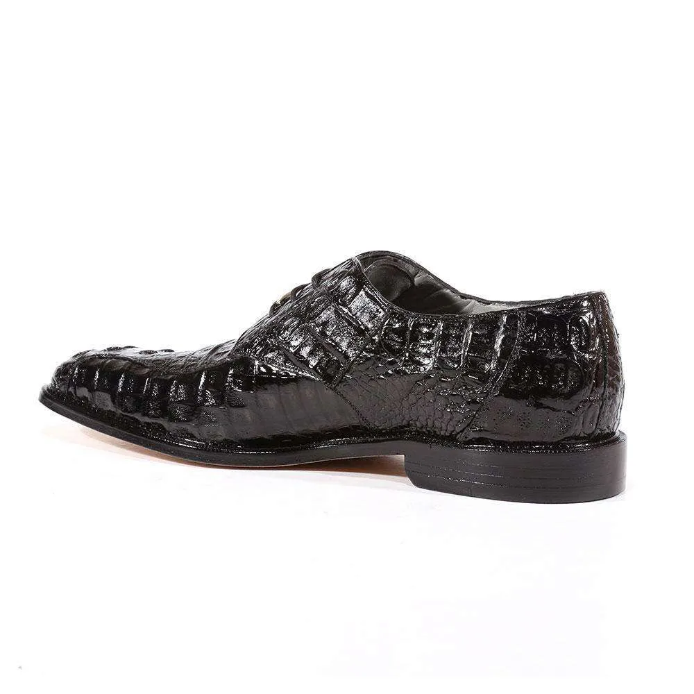 Belvedere Chapo 1465 Men's Designer Shoes Exotic Crocodile Hornback Oxfords (BV1006)