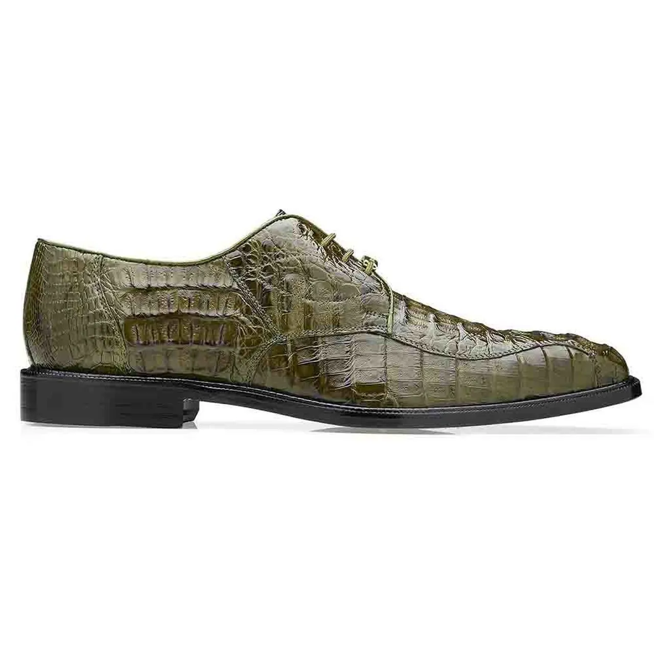 Belvedere Chapo 1465 Men's Designer Shoes Exotic Crocodile Hornback Oxfords (BV1006)