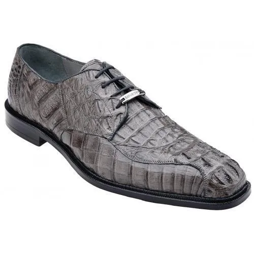 Belvedere Chapo 1465 Men's Designer Shoes Exotic Crocodile Hornback Oxfords (BV1006)