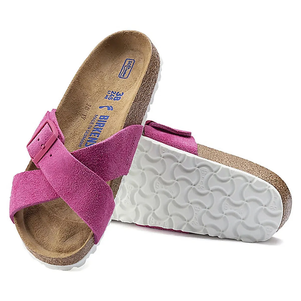 Birkenstock Women's Siena Soft Footbed Suede Sandals