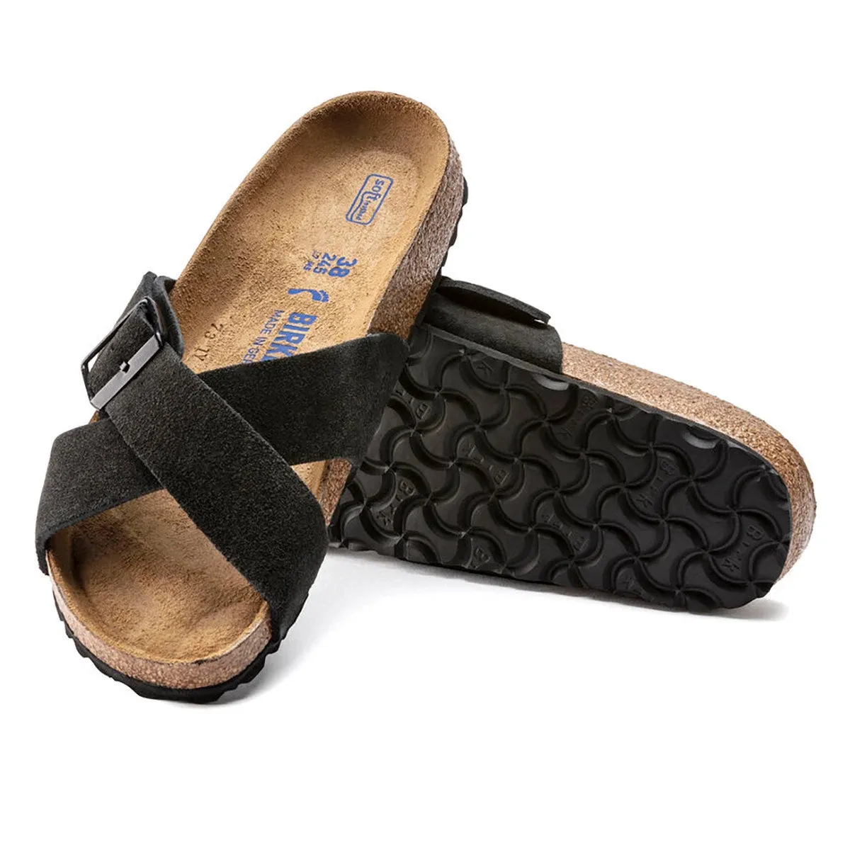 Birkenstock Women's Siena Soft Footbed Suede Sandals