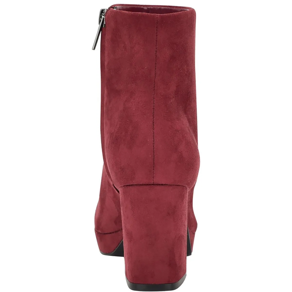 Calvin Klein Womens UDA2 Faux Suede Platform heel Ankle Boots