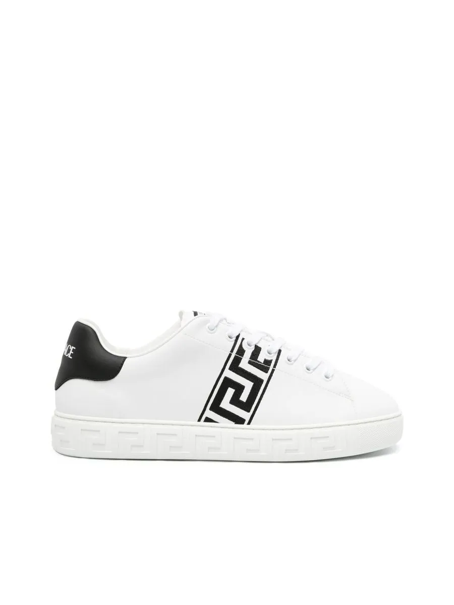 Characteristic Greca Embroidery Lowtop Sneakers