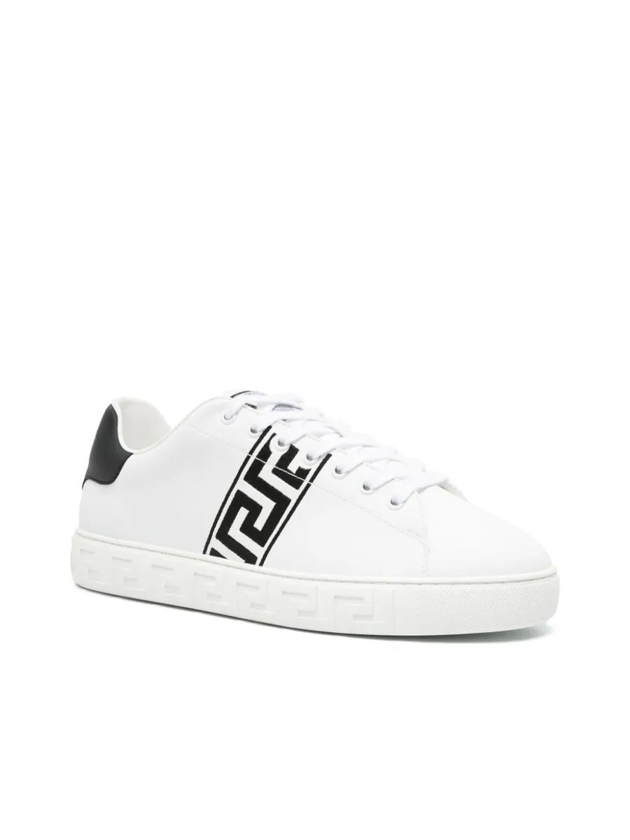 Characteristic Greca Embroidery Lowtop Sneakers