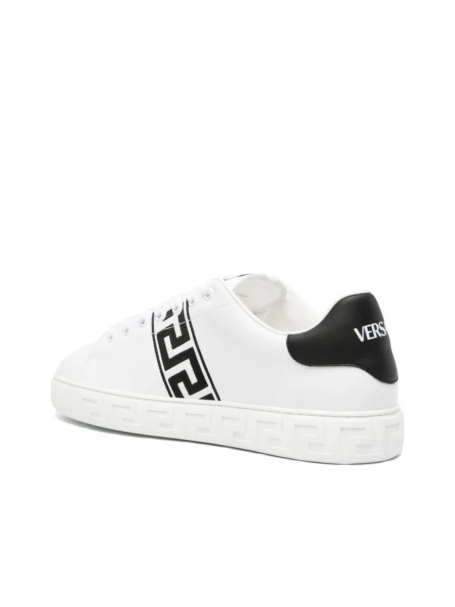 Characteristic Greca Embroidery Lowtop Sneakers