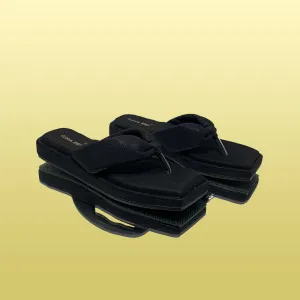 Classic Black Flip-Flops - Minimalist Edition