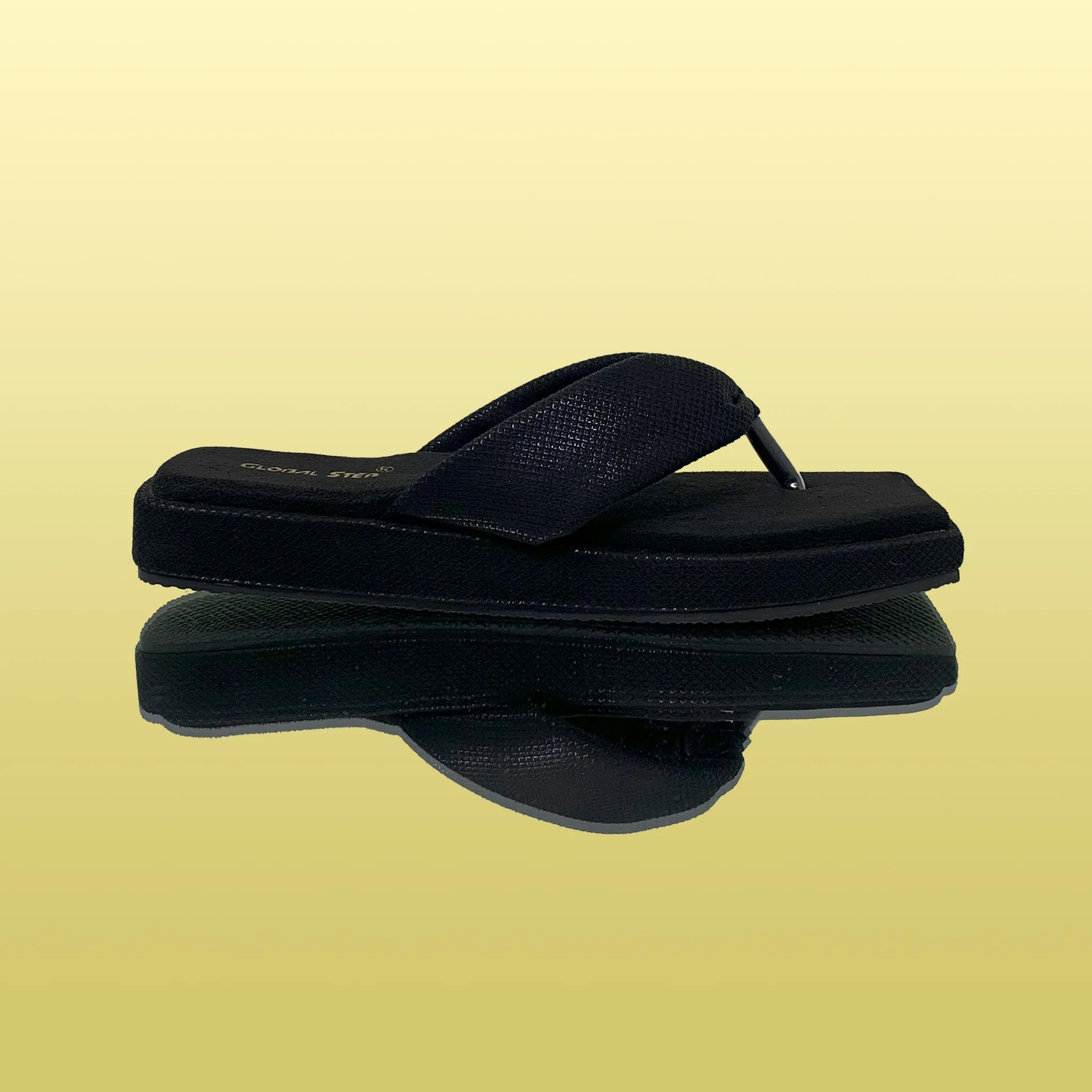 Classic Black Flip-Flops - Minimalist Edition