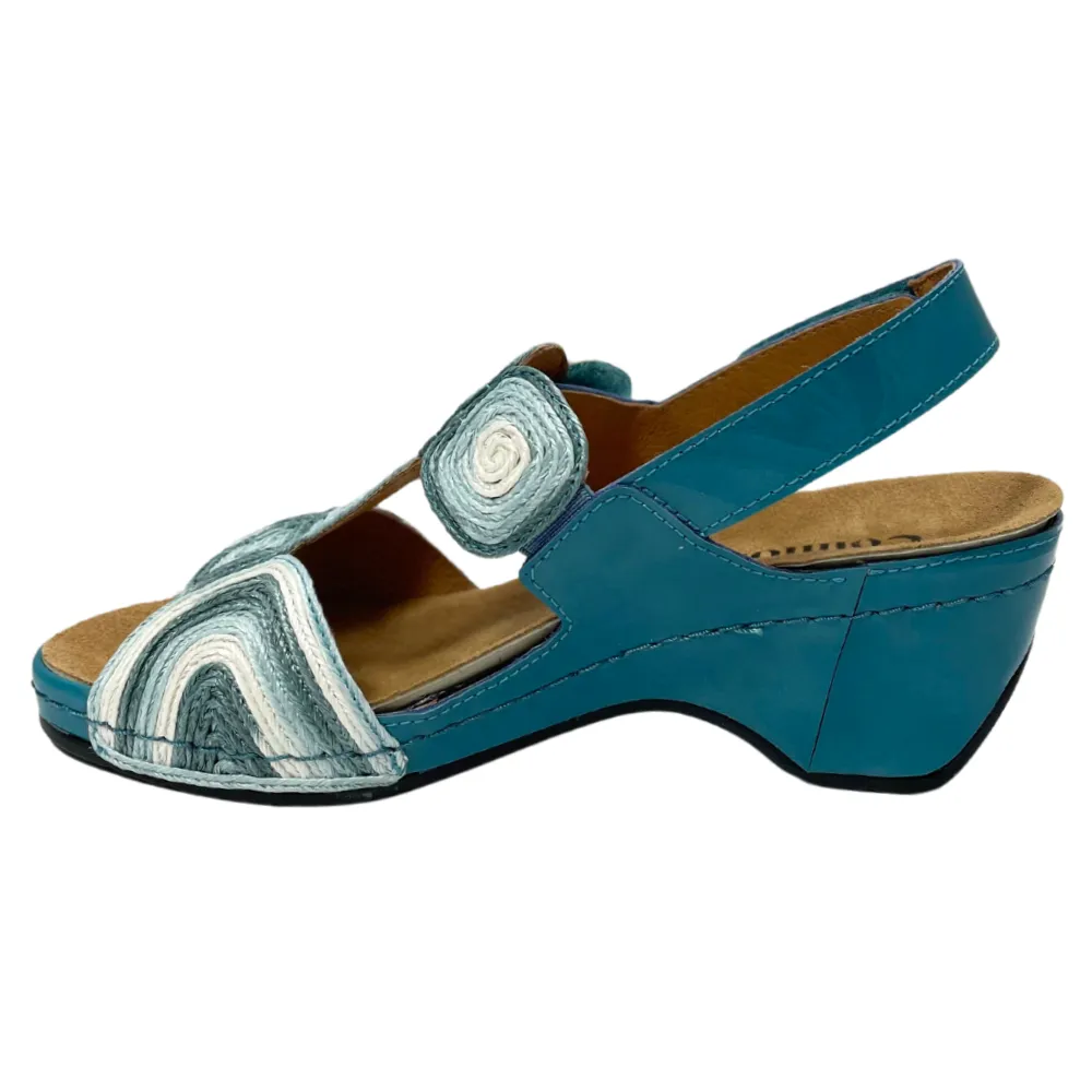 Comfort Class Georgia Blue Combo Sandal (Women's)