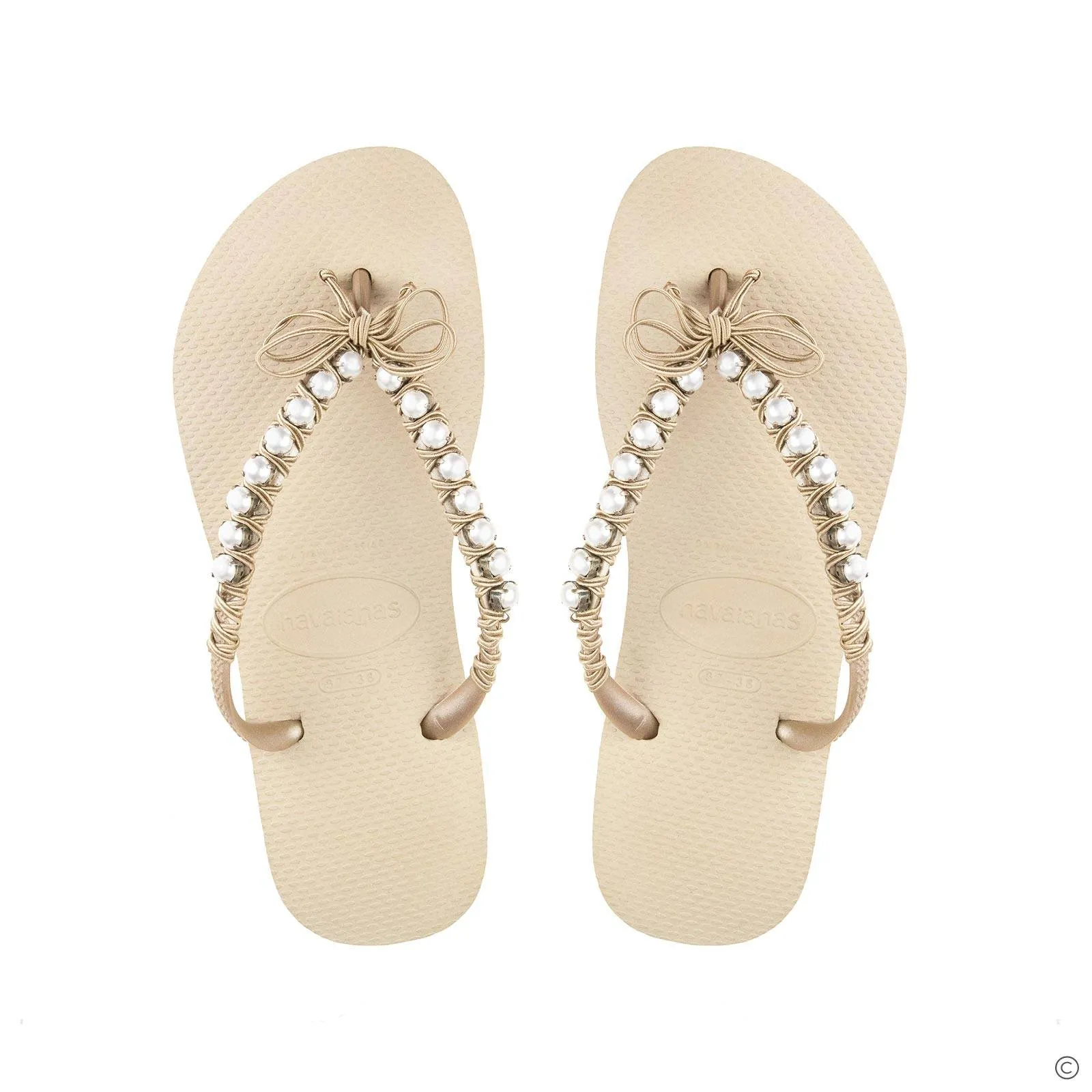 Crystal Flip Flops