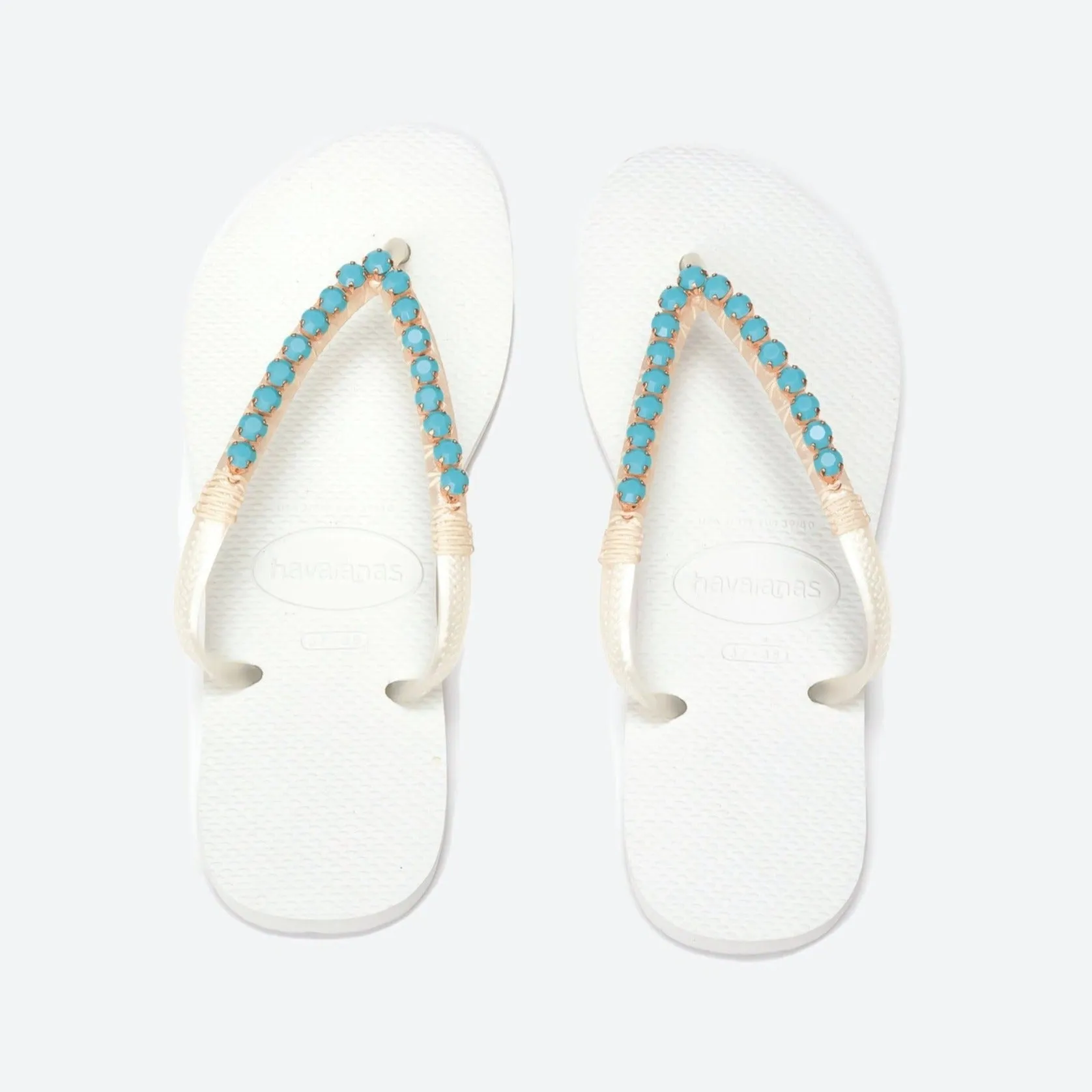 Crystal Flip Flops