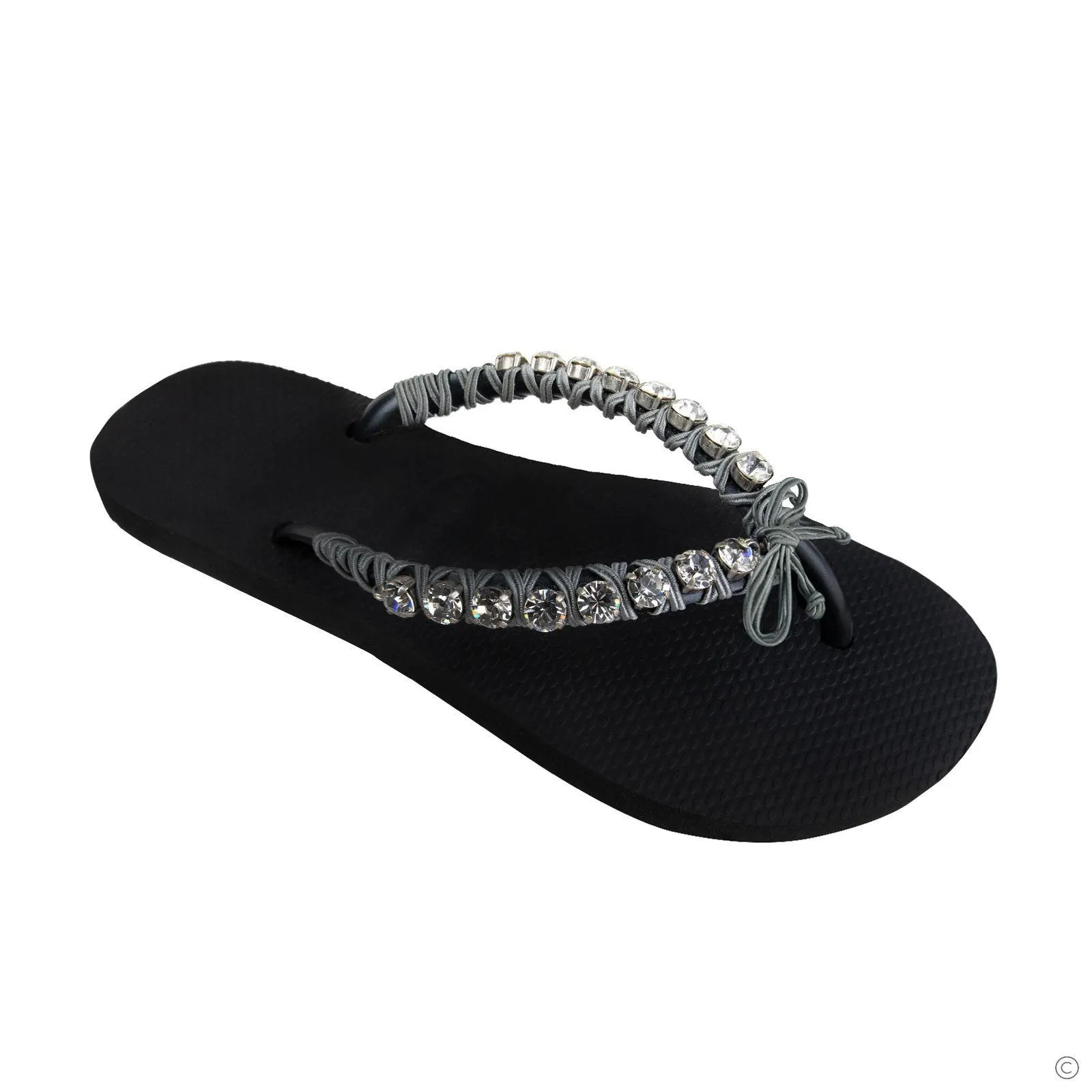 Crystal Flip Flops