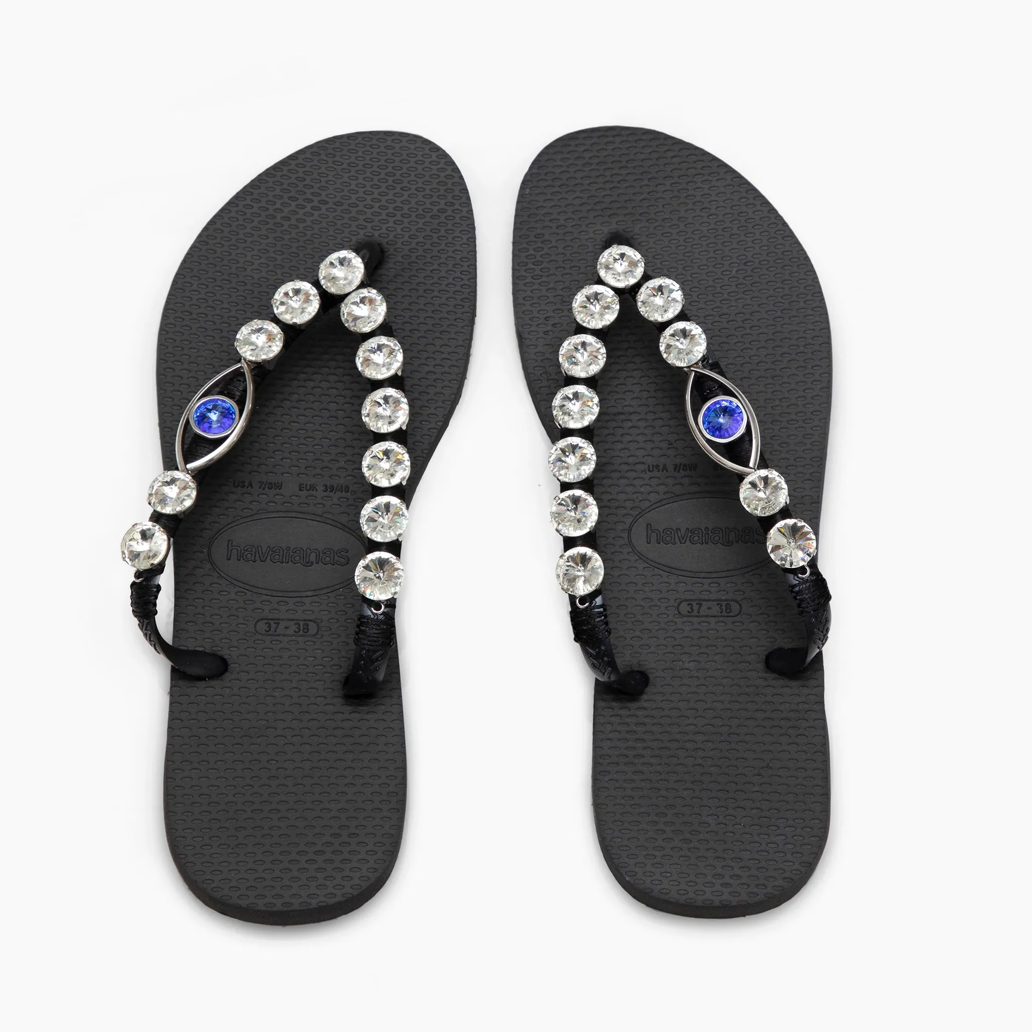 Crystal Flip Flops