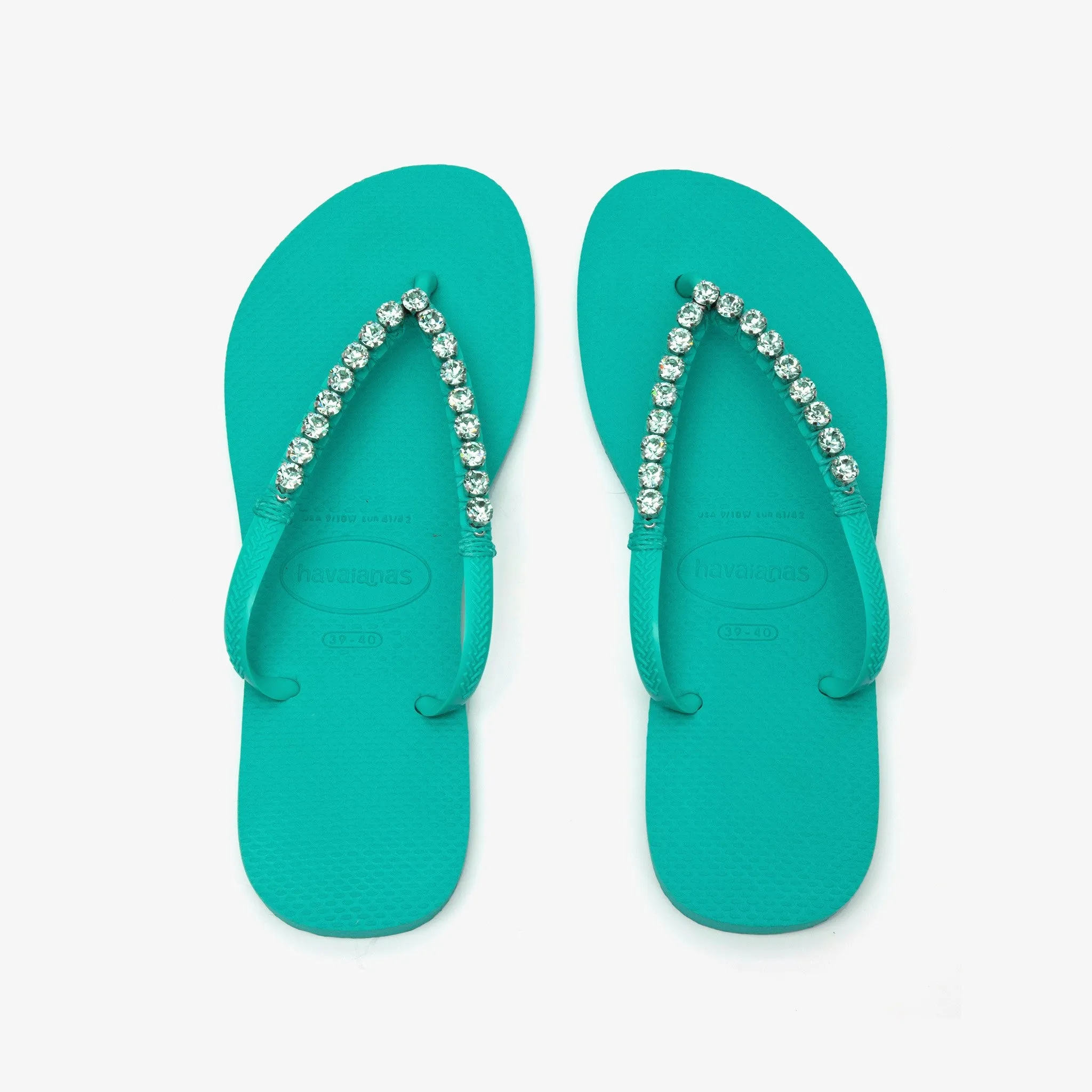Crystal Flip Flops