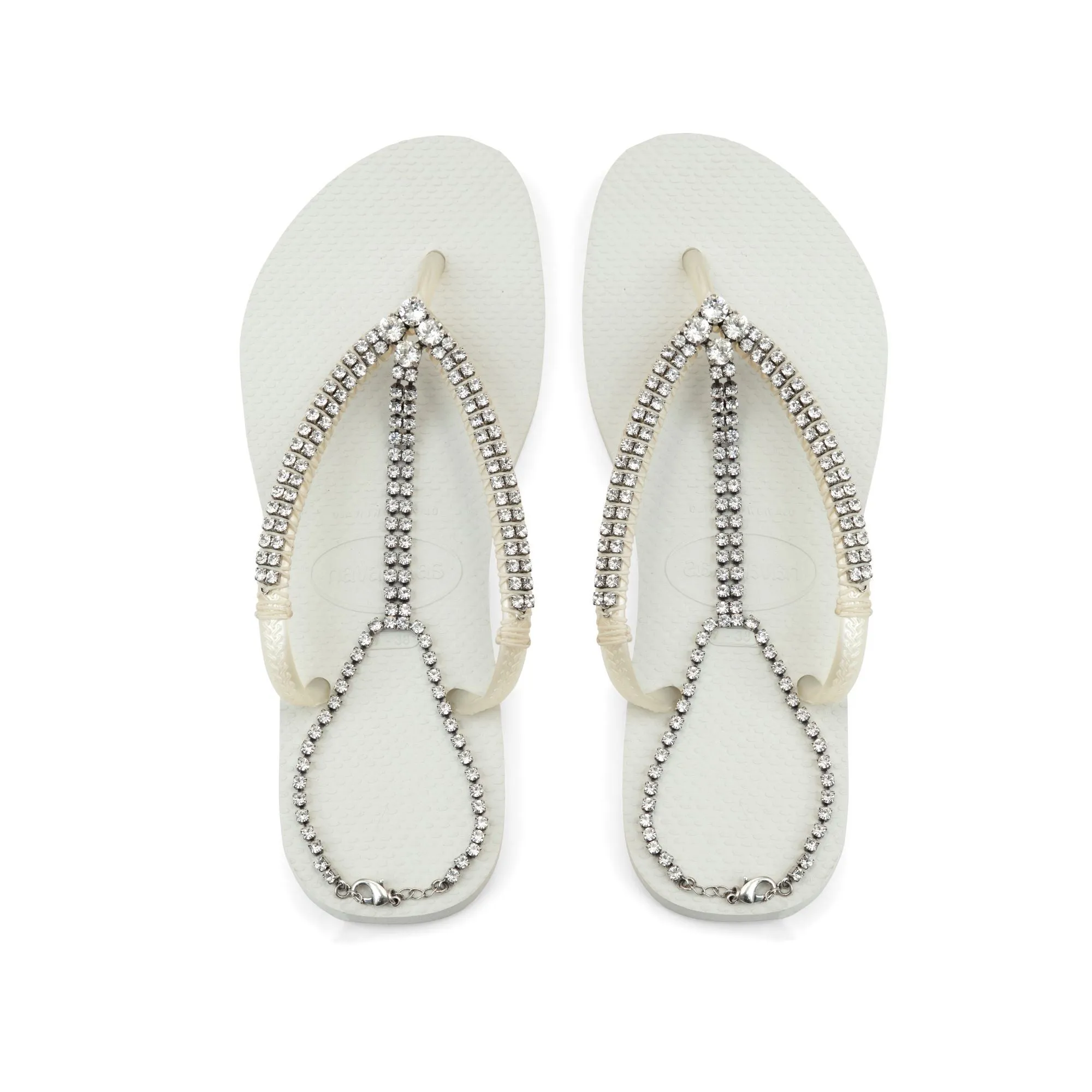 Crystal Flip Flops
