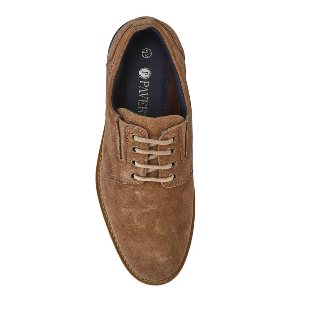Cushioned Leather Lace-Up Shoes - ITAR41003 / 327 177