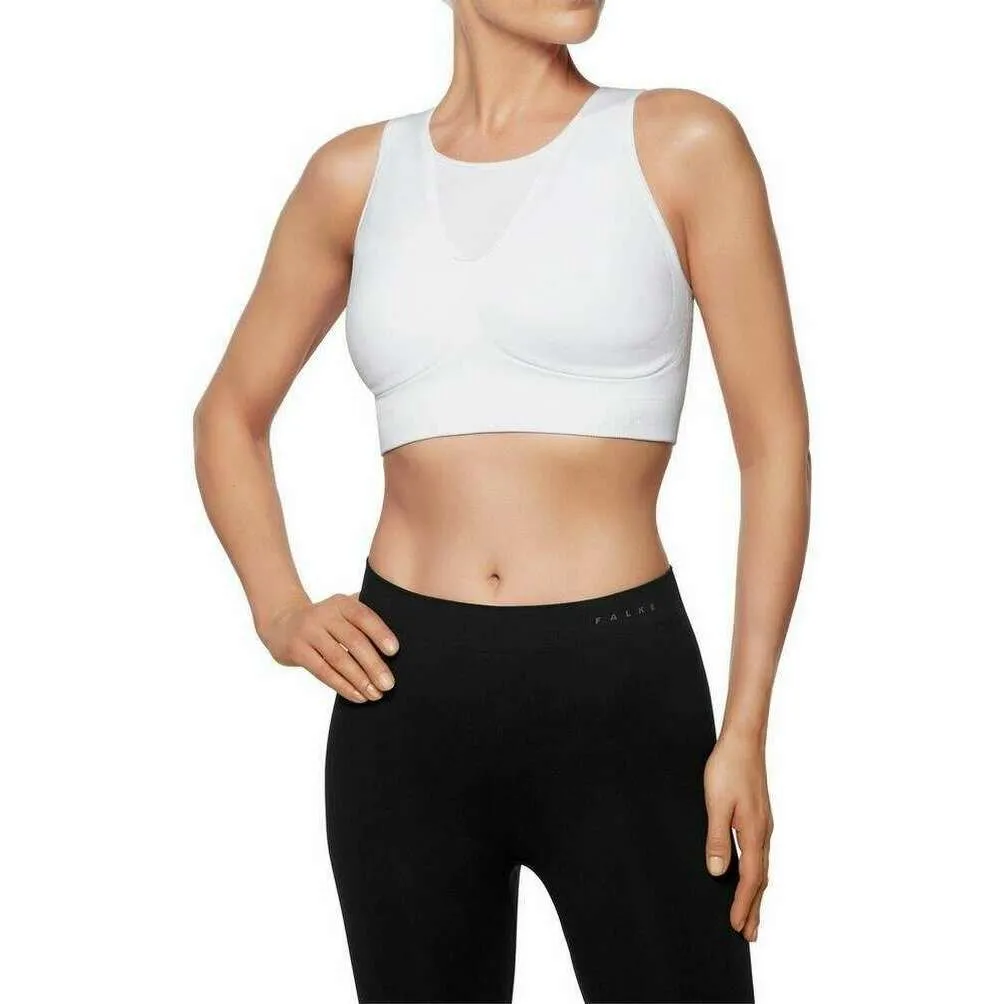 Falke Maximum Support A and B Sports Bra - White
