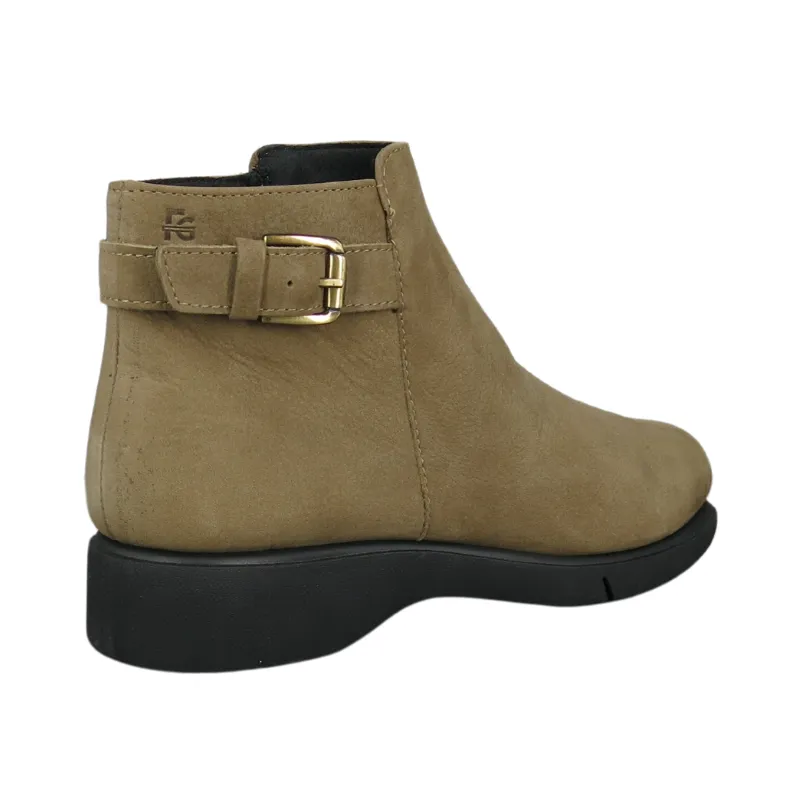 FLEX & GO Dark Chocolate - Nubuck Moss