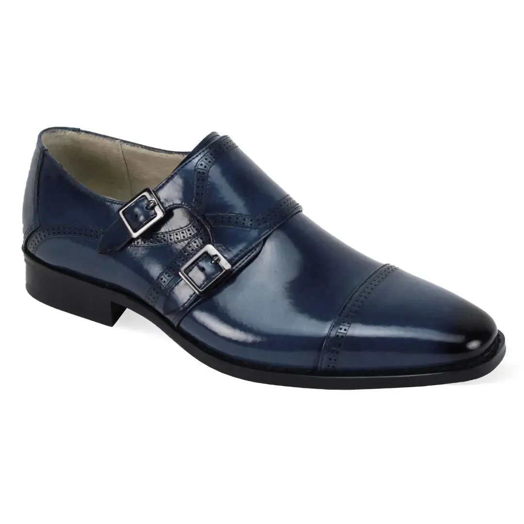 Giovanni Noel Double Strap Leather Oxford