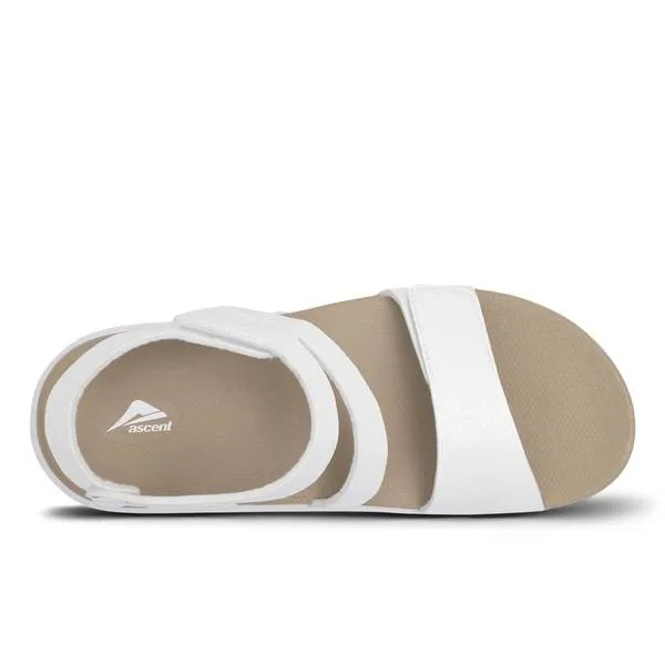 GROOVE SANDAL WHITE