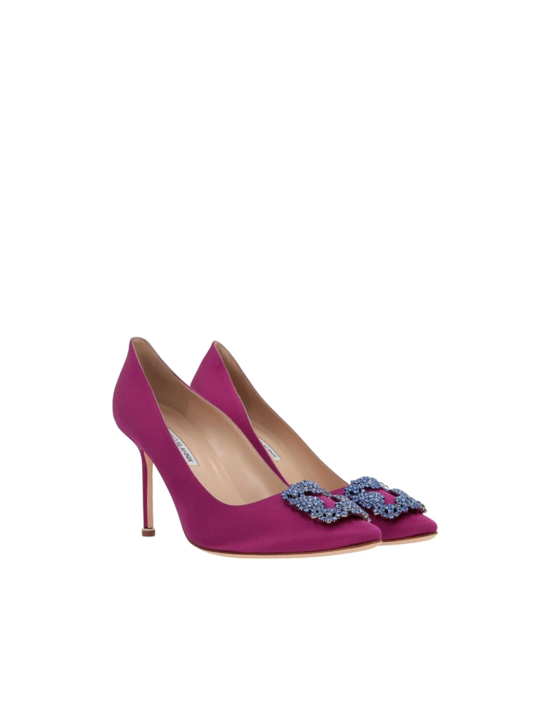 Hangisi Embellished Satin Pumps