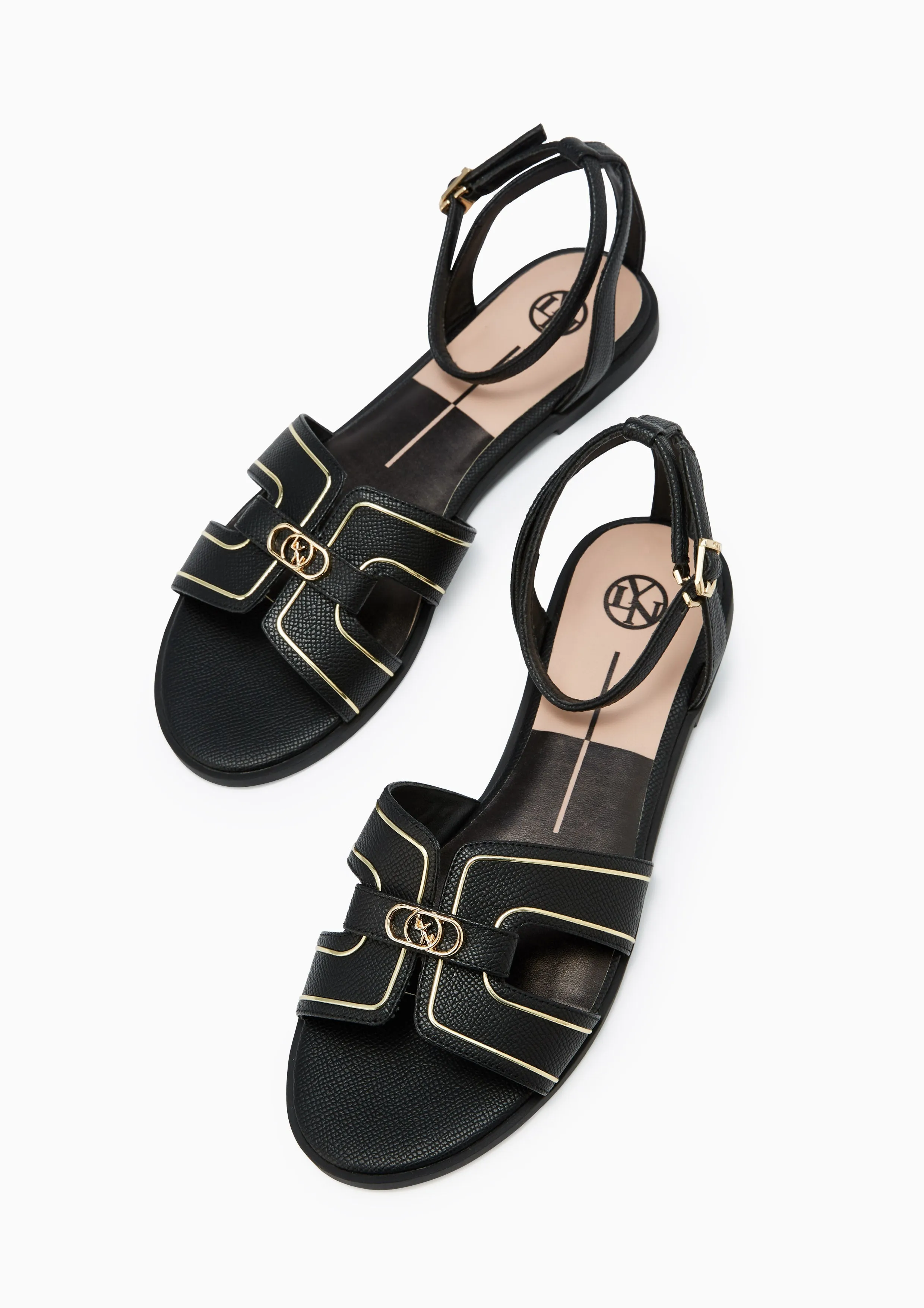 Hey Sandal Slingback Black