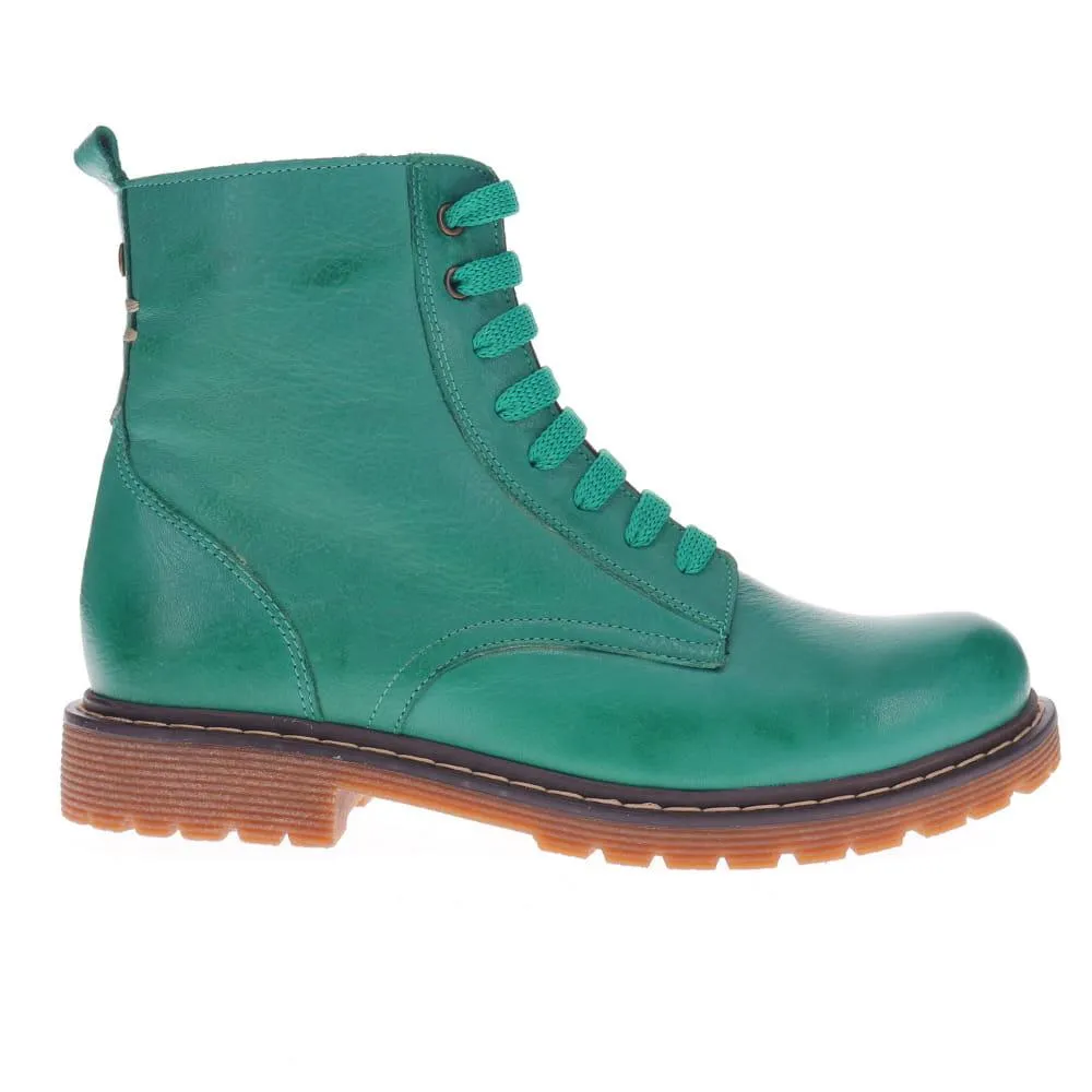 Lace-Up Leather Boots - BELYNR40001 / 326 190