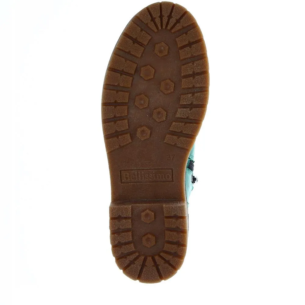 Lace-Up Leather Boots - BELYNR40001 / 326 190