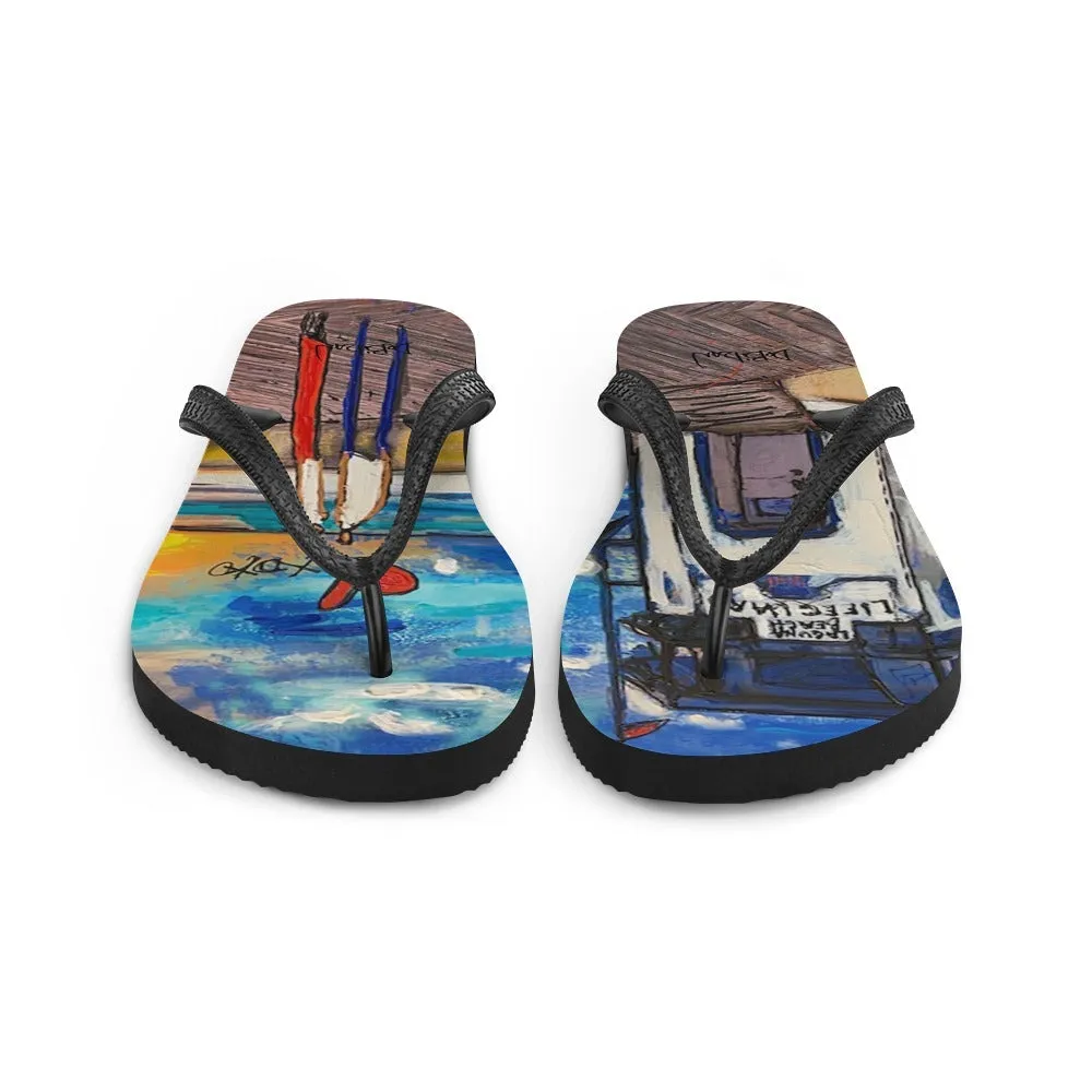 Life Guard Flip-Flops