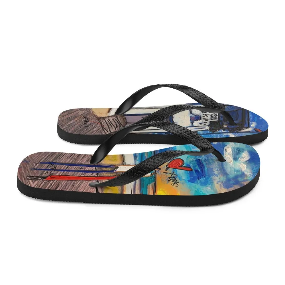 Life Guard Flip-Flops