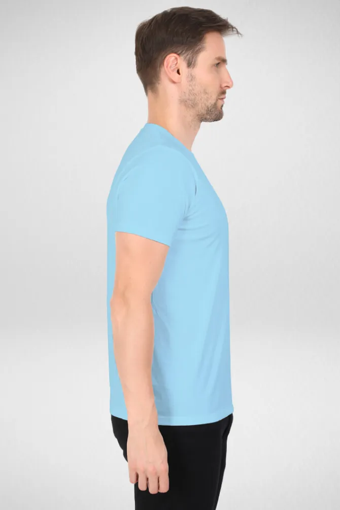 Light Blue T-shirt for men