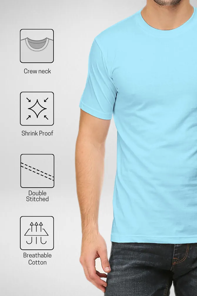 Light Blue T-shirt for men