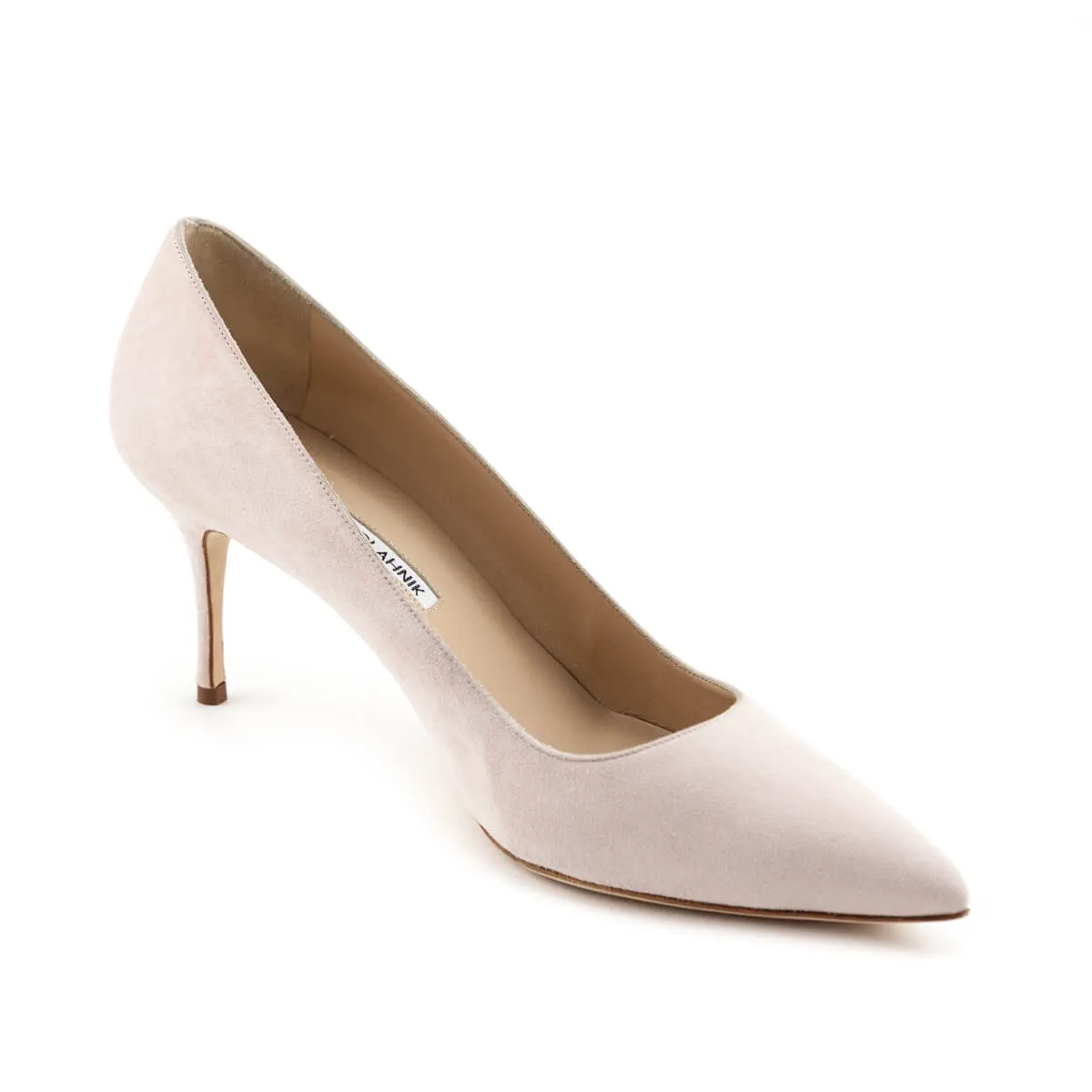 Manolo Blahnik Pink Suede Pumps Size US 9.5 | EU 39.5
