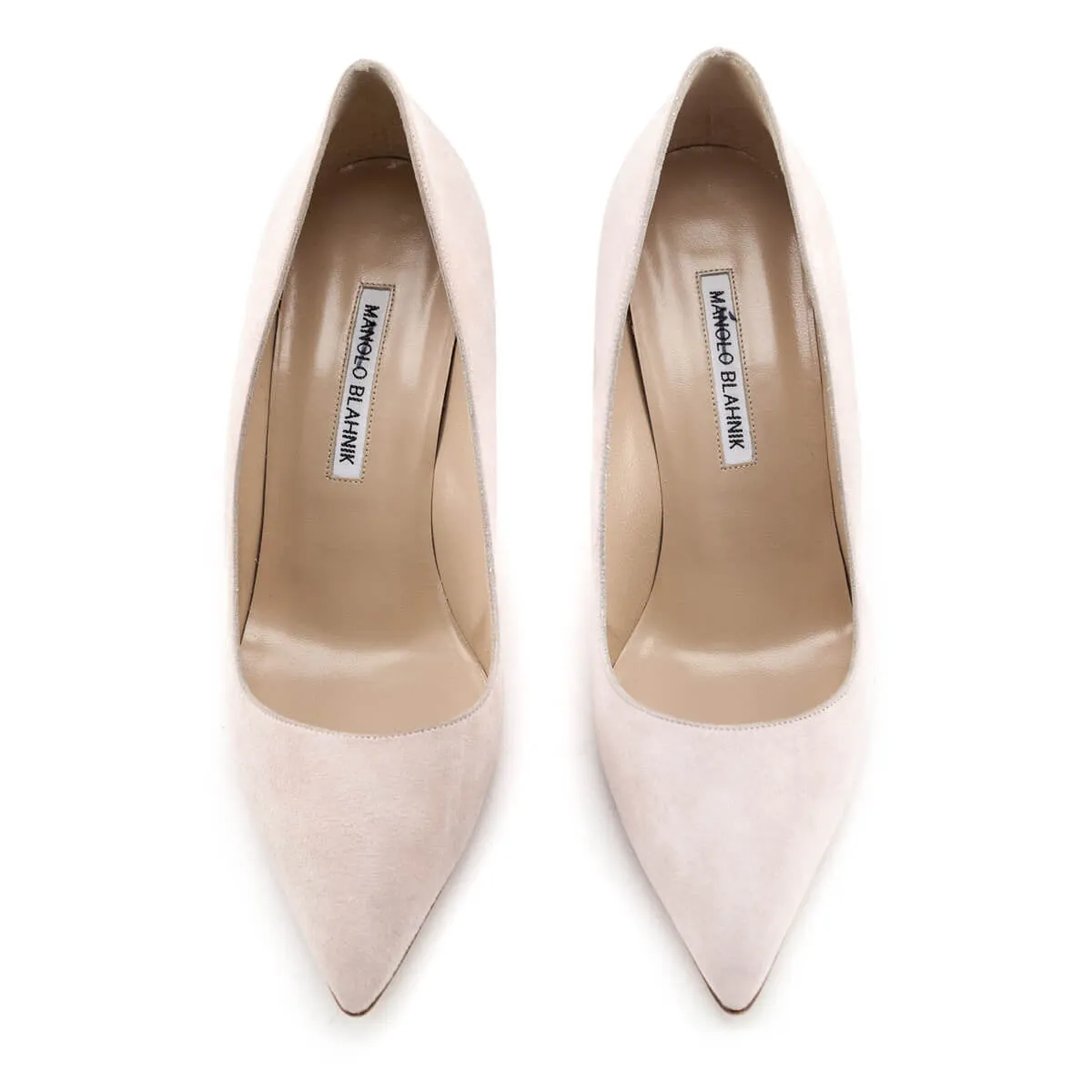 Manolo Blahnik Pink Suede Pumps Size US 9.5 | EU 39.5