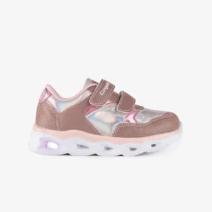 NO Girl's Light Up and Reflectant Sneakers