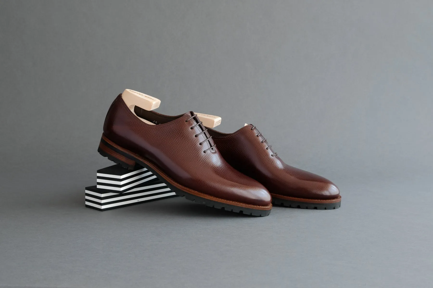 OneFourFour.Tundra Wholecut Oxfords From Russian Reindeer