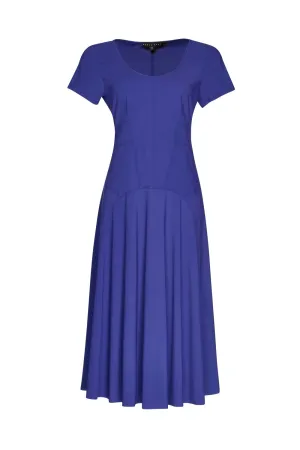 Panelled Short Sleeve Dress