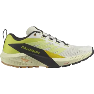 Salomon Sense Ride 5 Shoes (Men's) Vanilla Ice Sulphur Spring Black