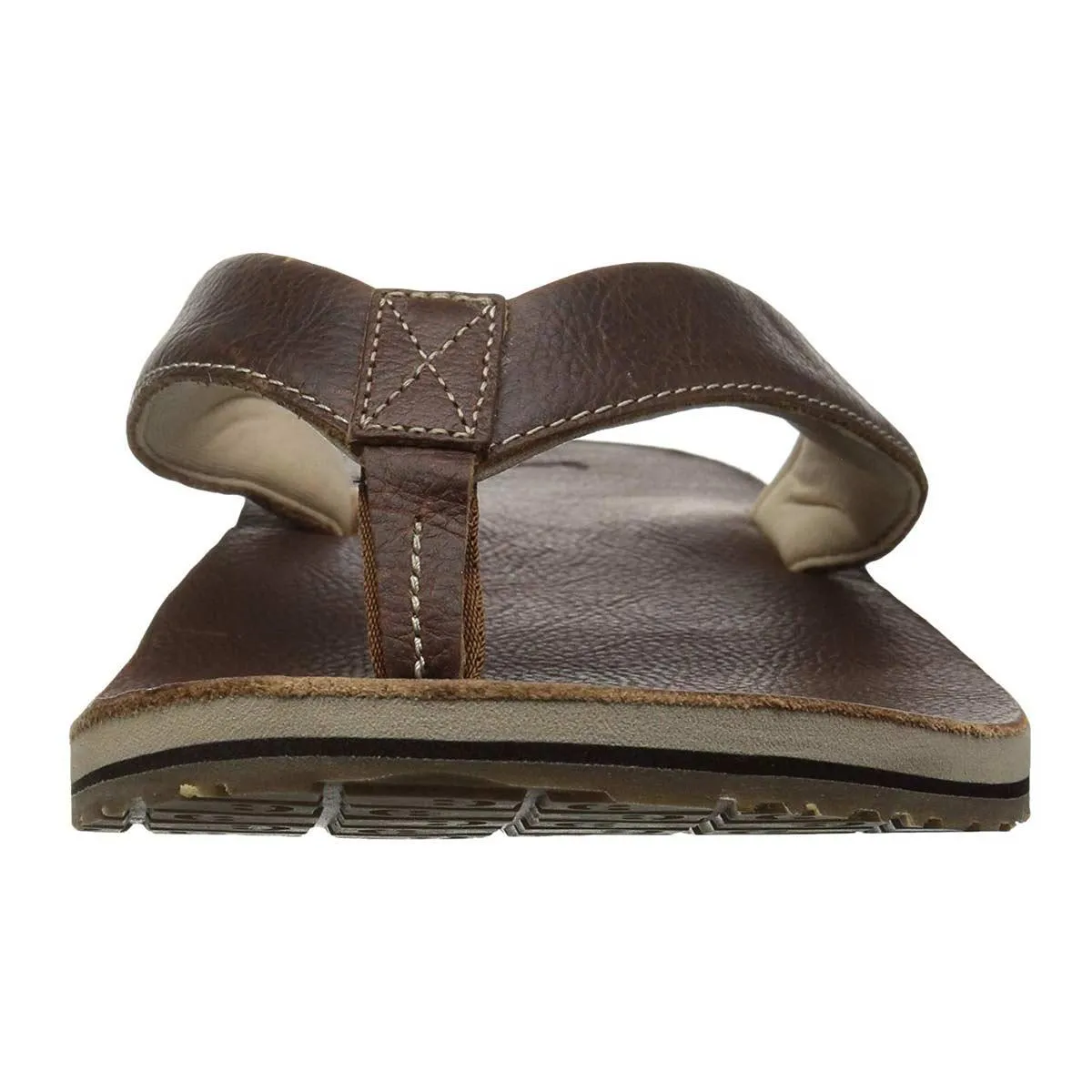 Sanuk Men's Flip Flops - John Doe 2 Sandals Light Brown | 1019491-LTBR