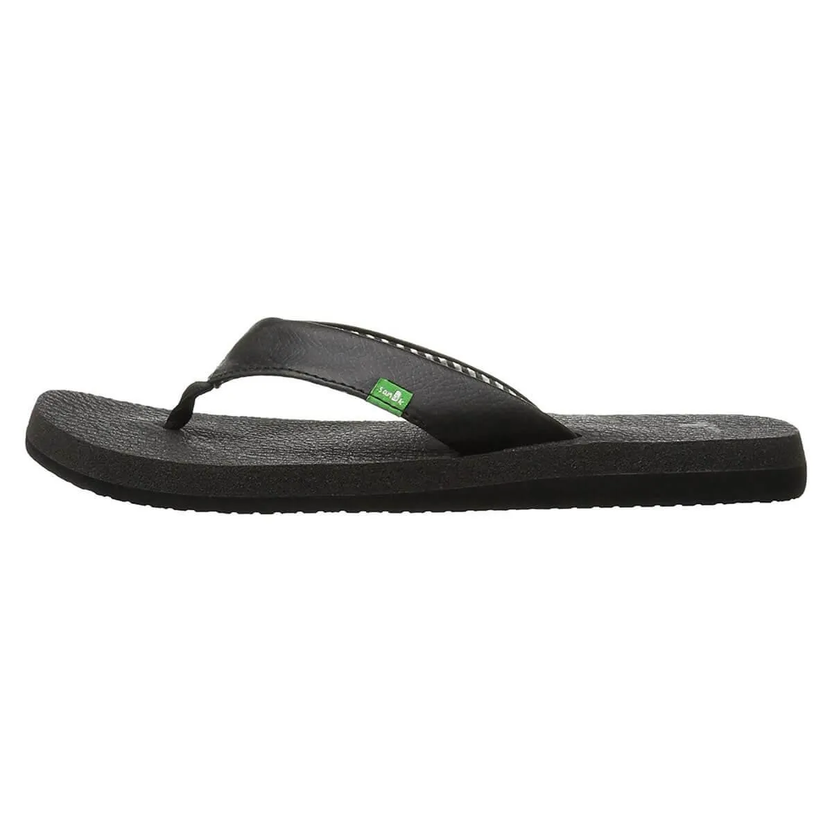 Sanuk Women's Flip-Flops - Yoga Mat Ebony  | SWS2908-EBY