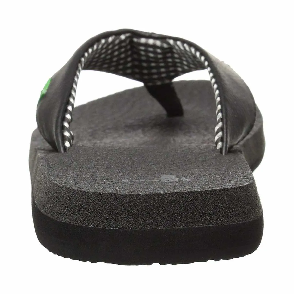 Sanuk Women's Flip-Flops - Yoga Mat Ebony  | SWS2908-EBY