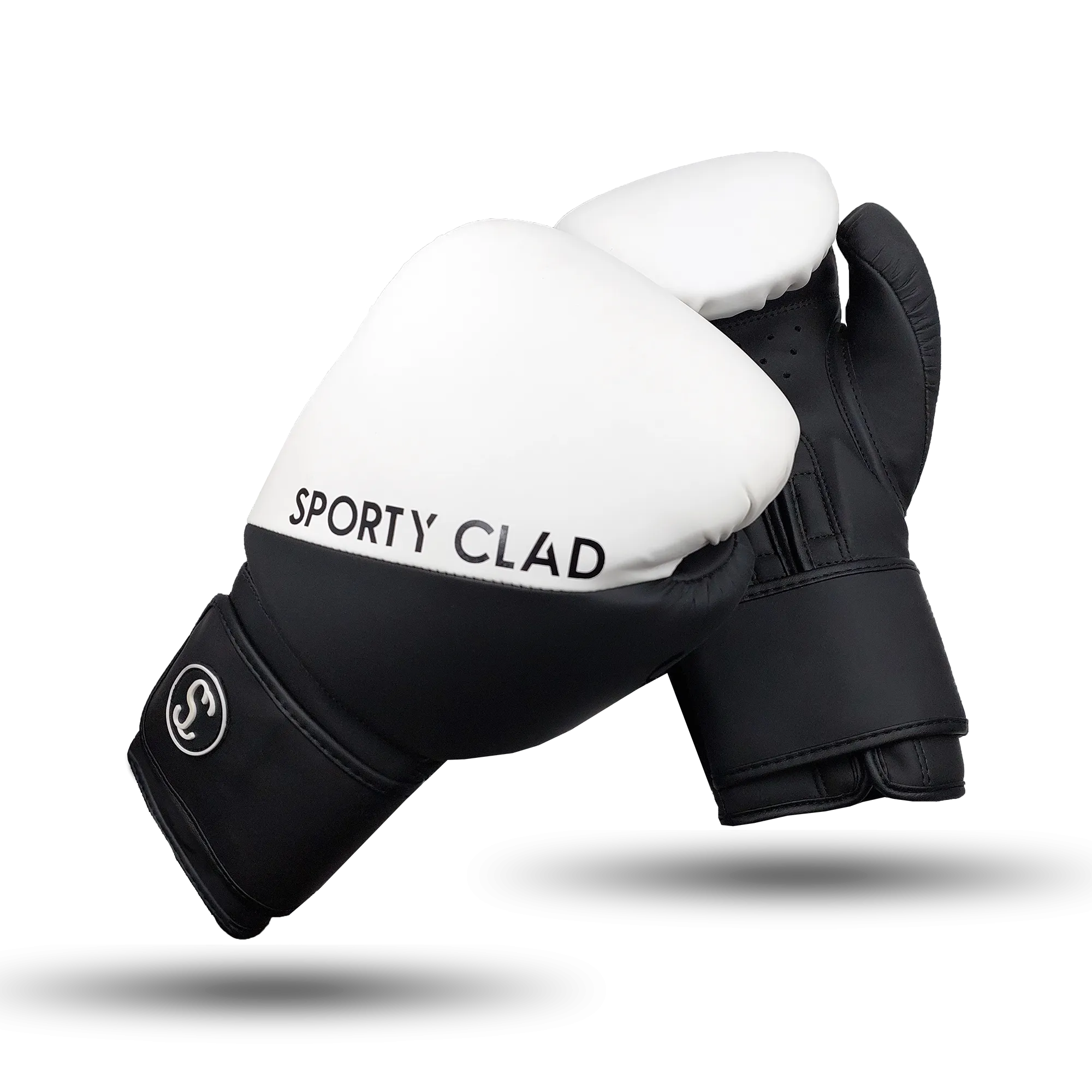 SC White Boxing Training Gloves