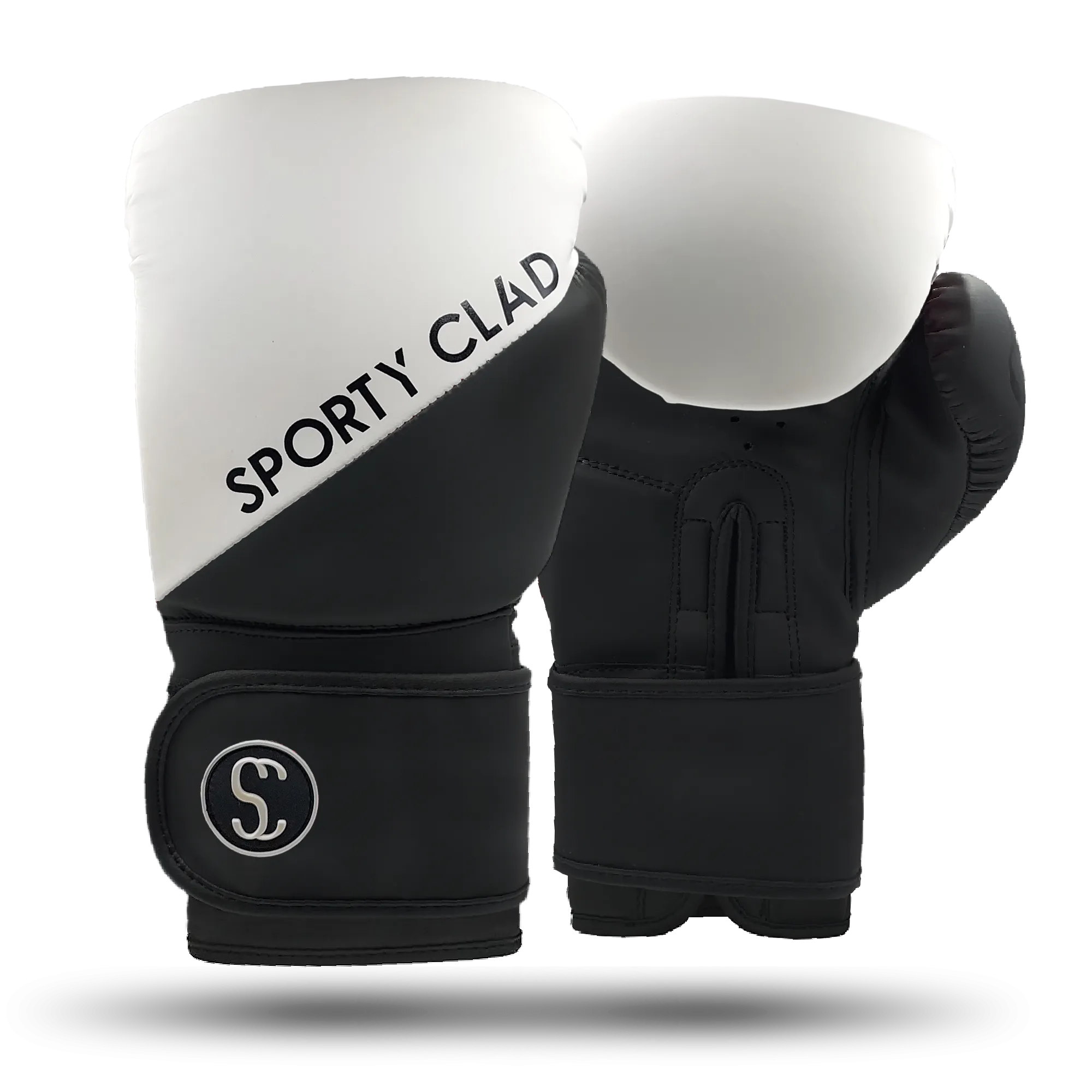 SC White Boxing Training Gloves