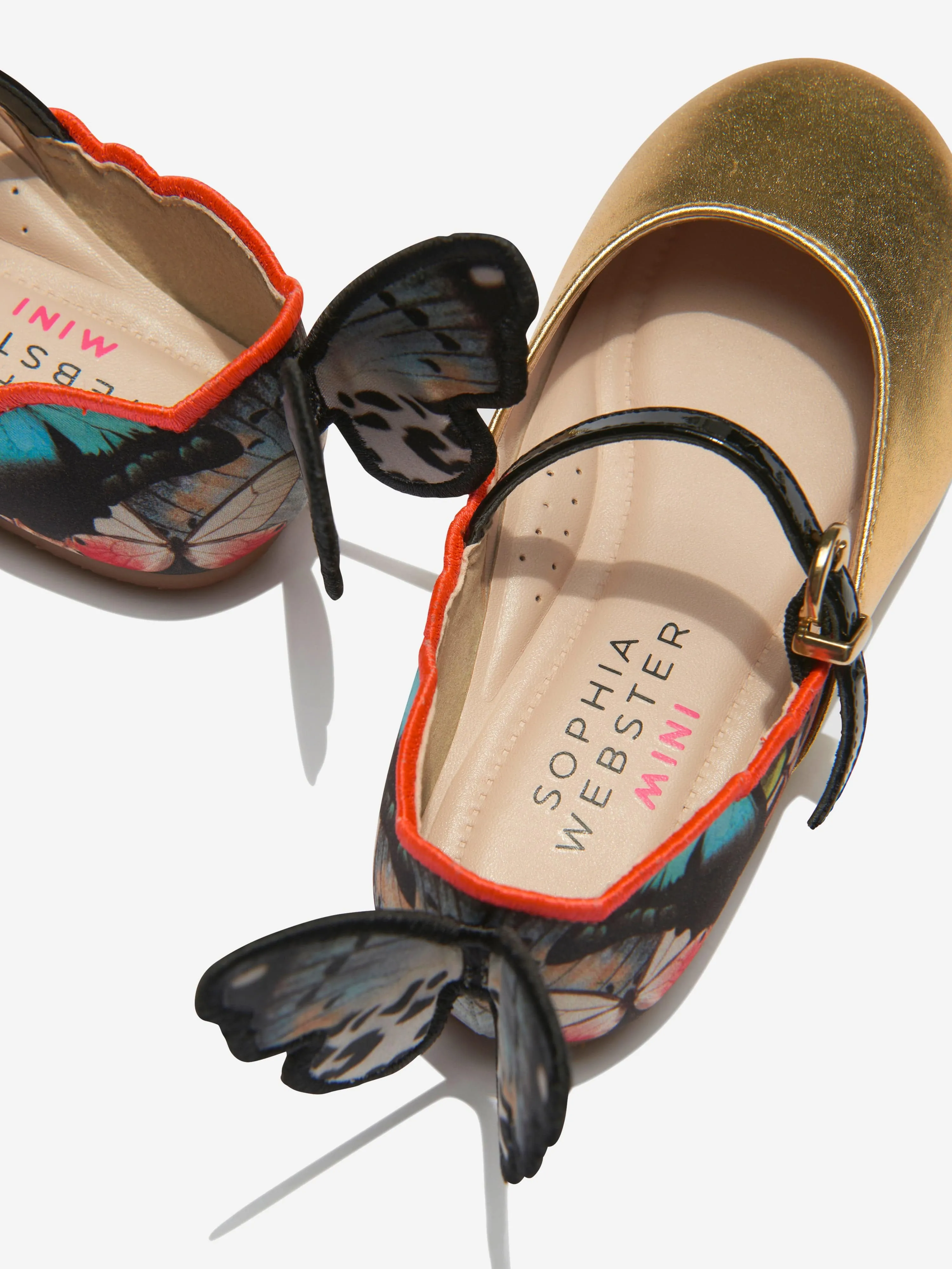 Sophia Webster Girls Chiara Embroidery Pumps
