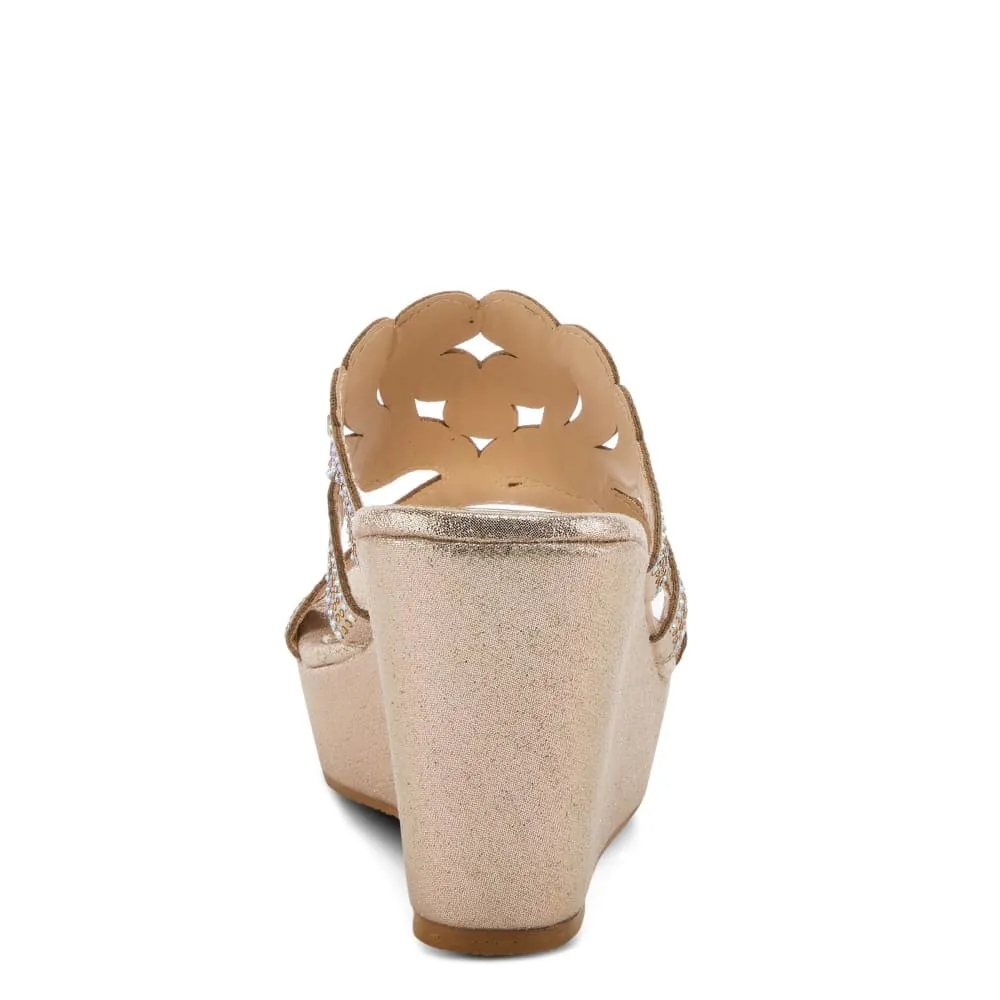 Spring Step Shoes Women's Crystal Slide Sandals