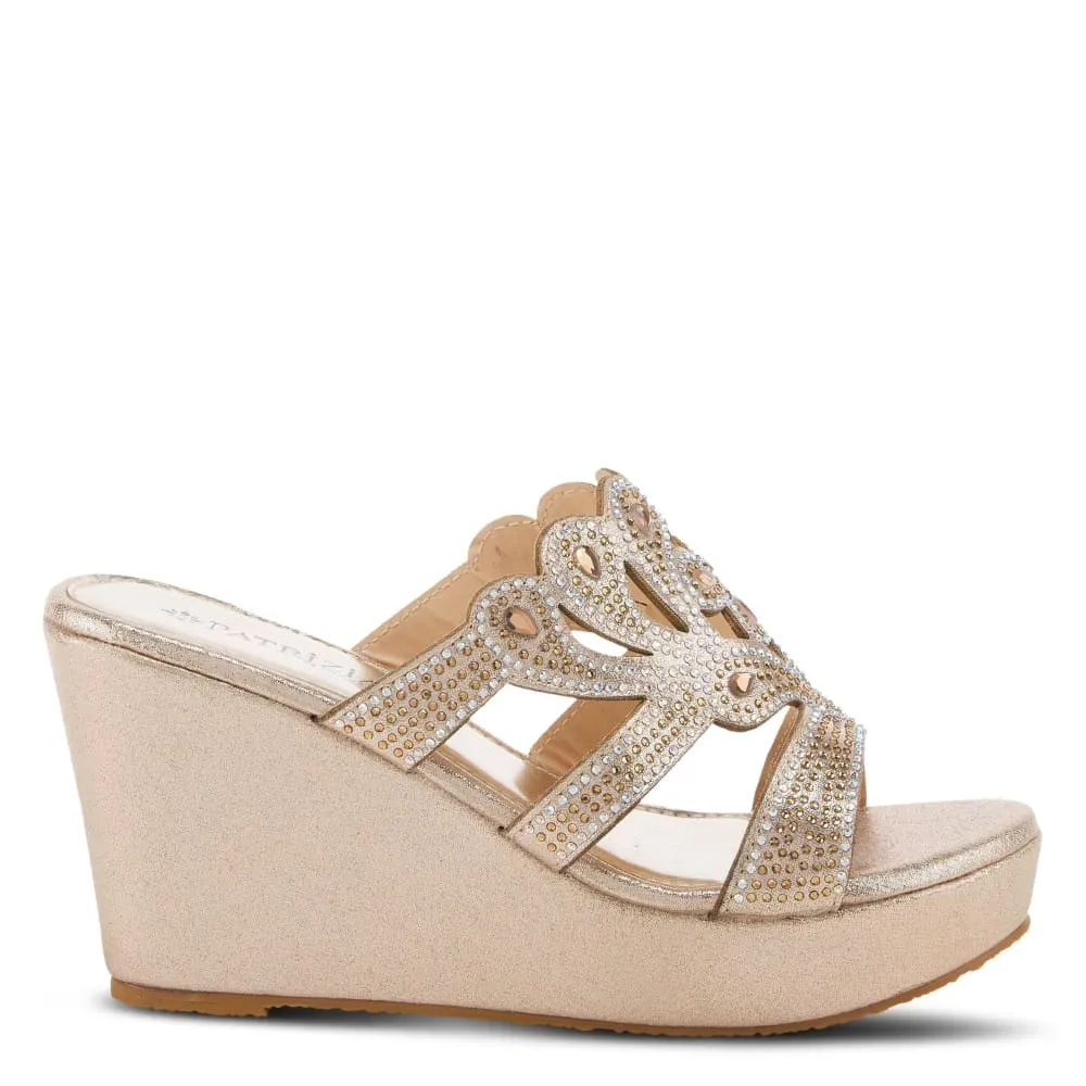 Spring Step Shoes Women's Crystal Slide Sandals