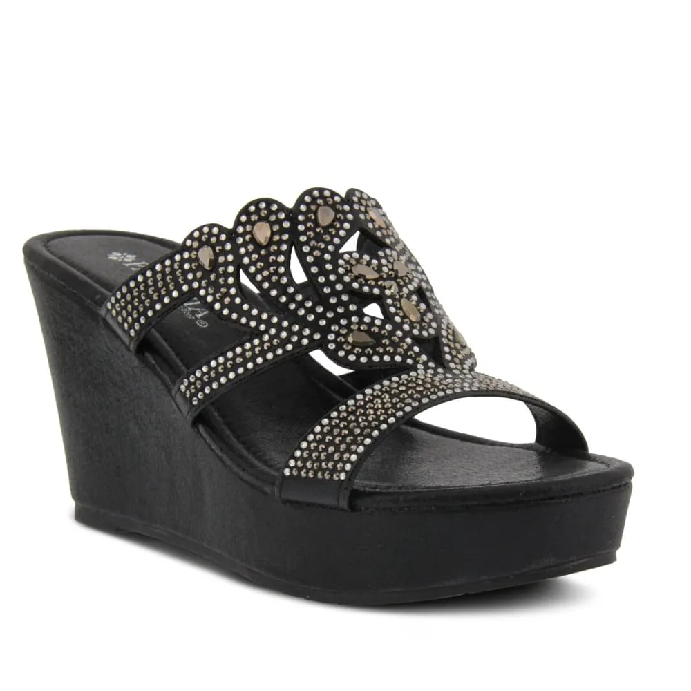 Spring Step Shoes Women's Crystal Slide Sandals